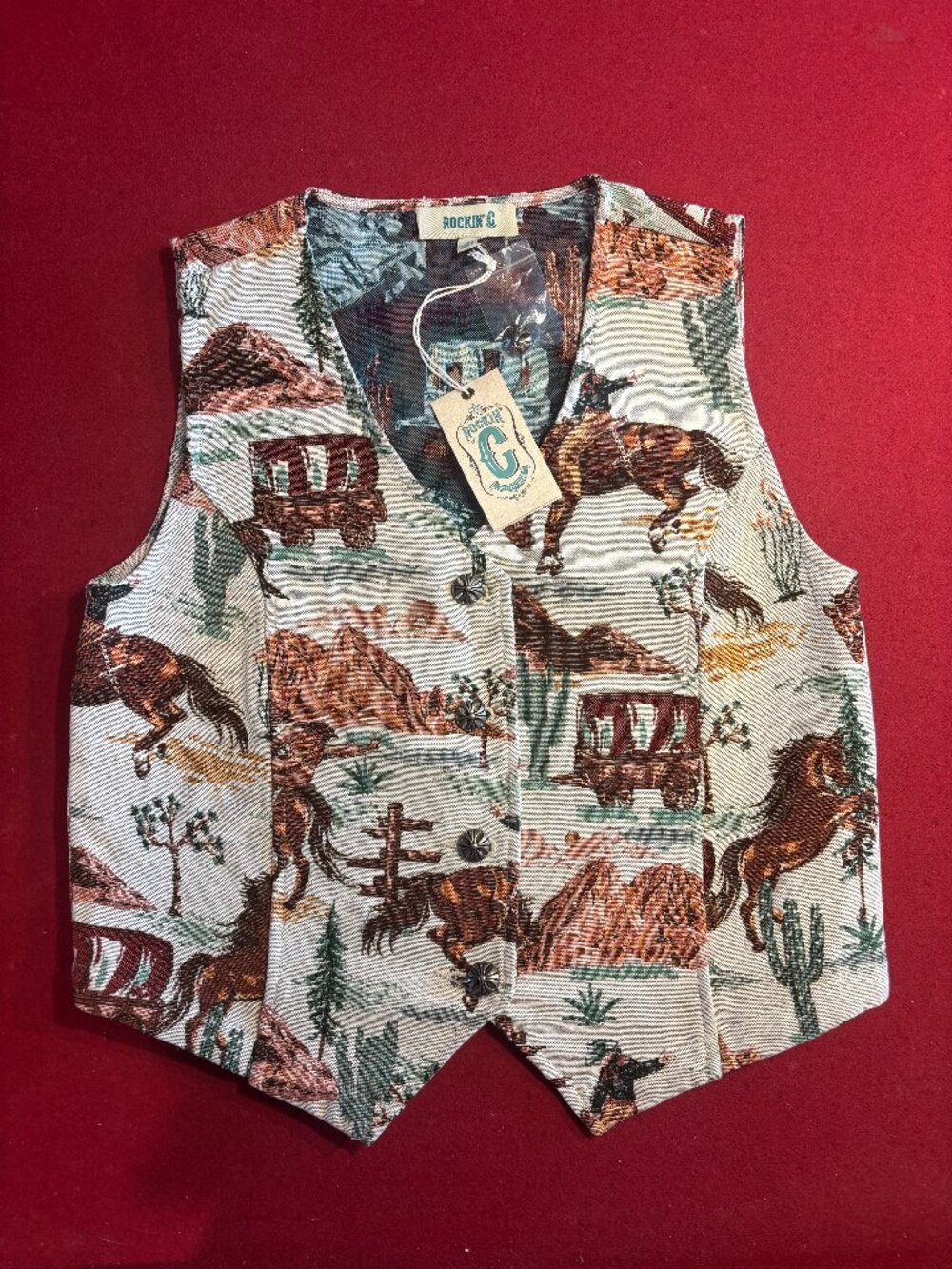 Western Scenery Vest